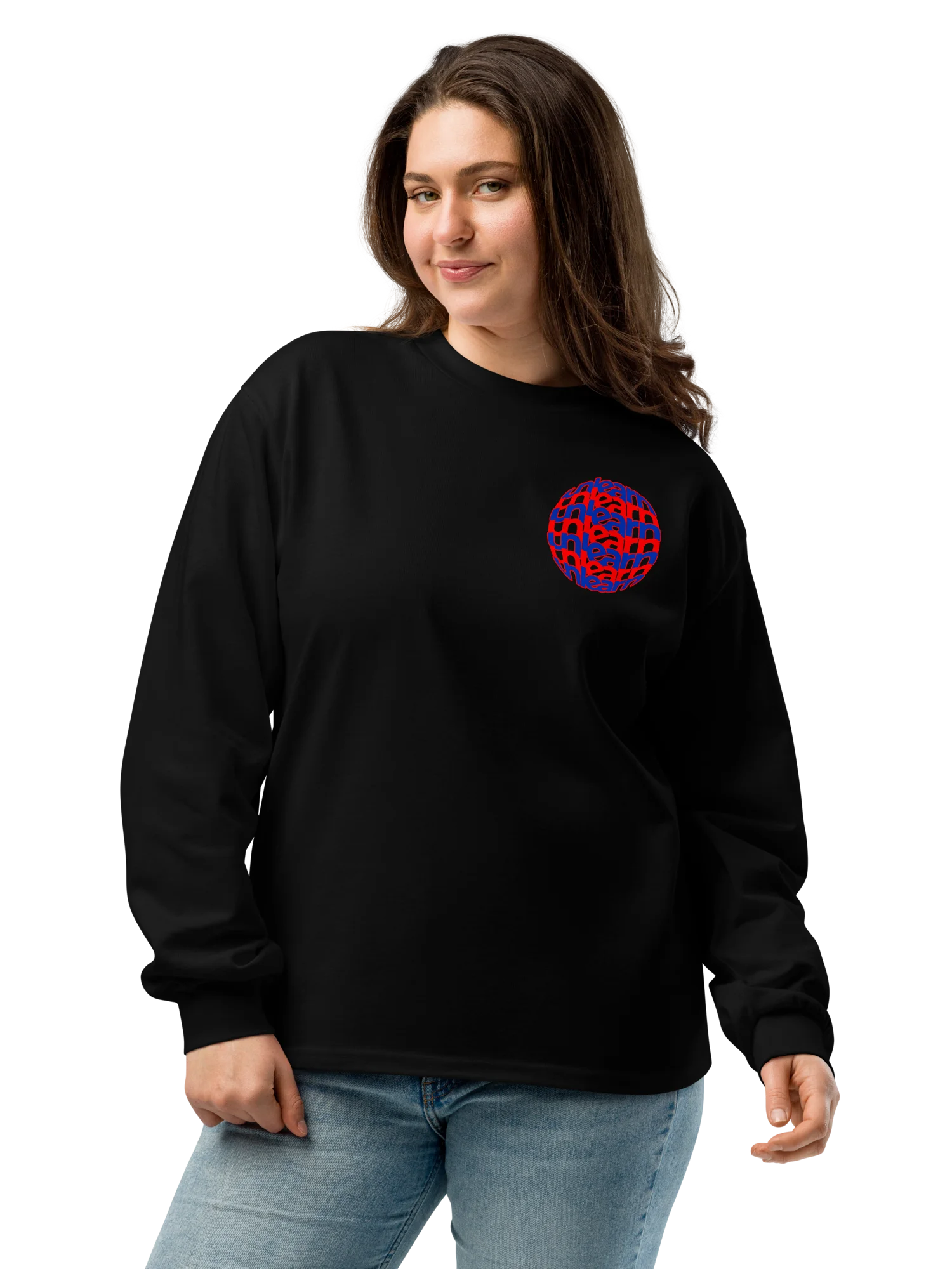 Brain Long Sleeve Tee: Dark product image (3)
