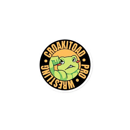 Croakitoad Pro Wrestling Magnet
