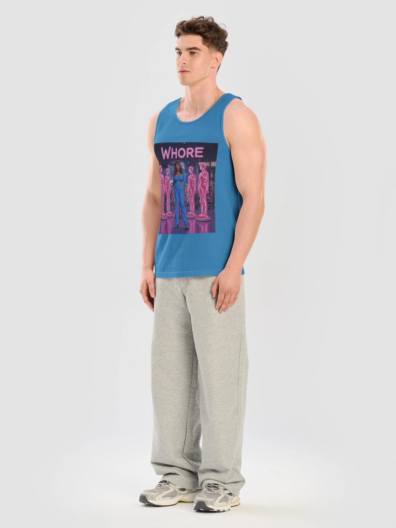 WHORE | Comfort Colors Unisex Garment-Dyed Tank Top product image (86)