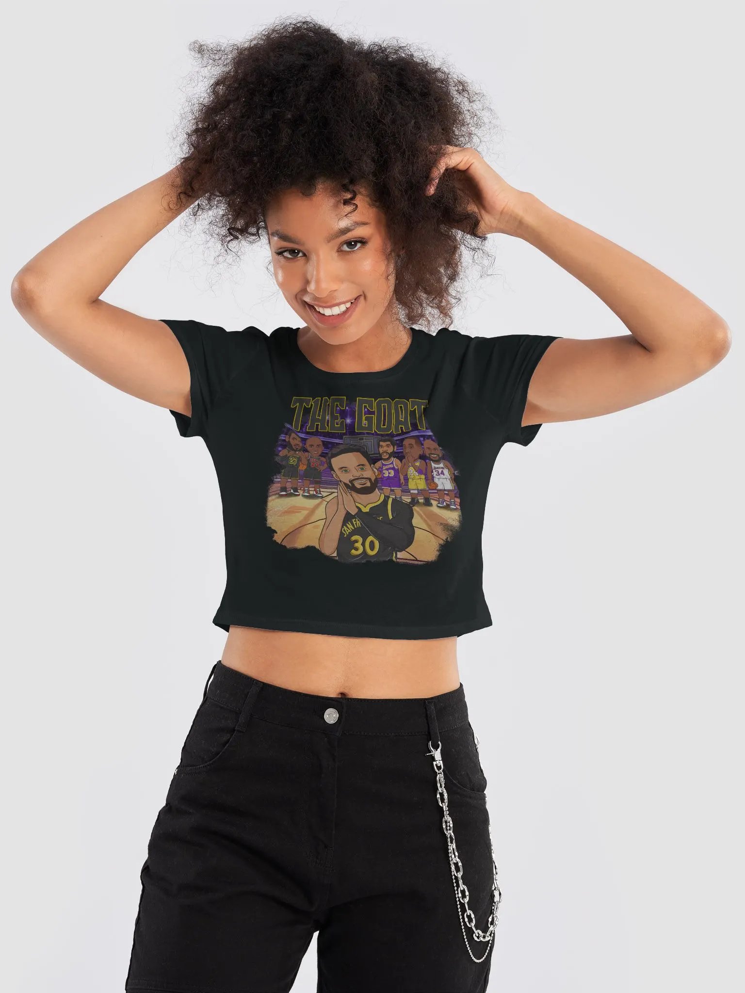 The Goat Crop Top: Steph Curry product image (9)