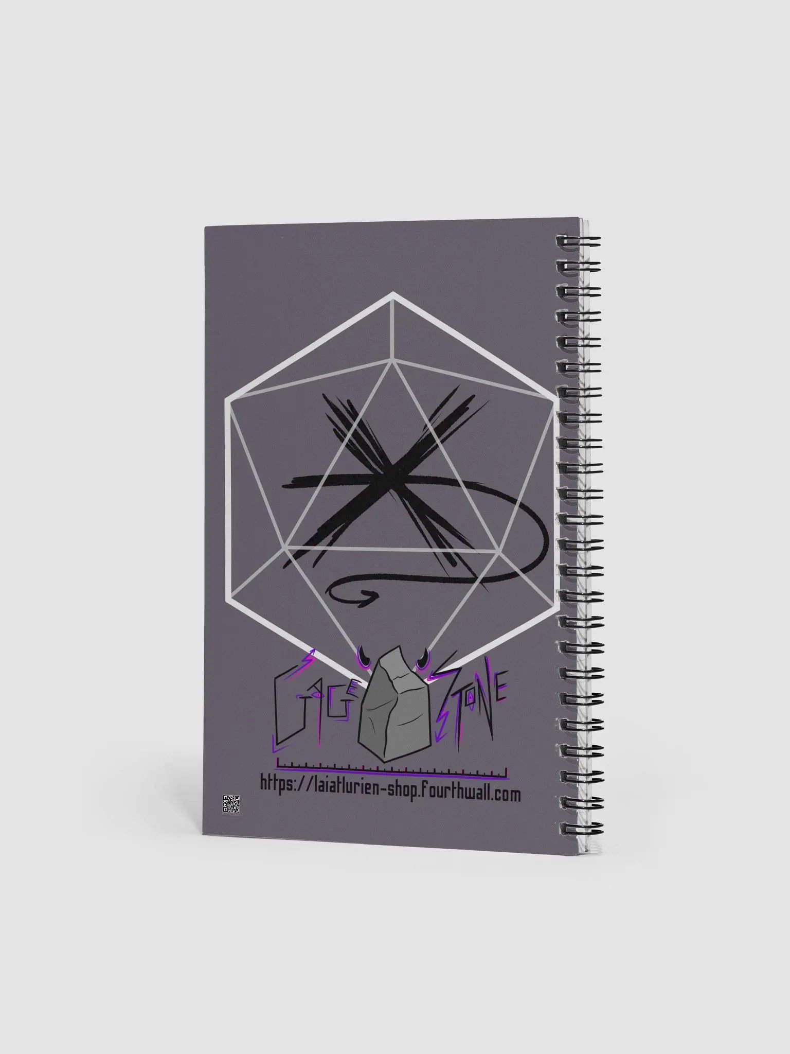 "Seven Pristine Human Skulls" Softcover Notebook product image (2)