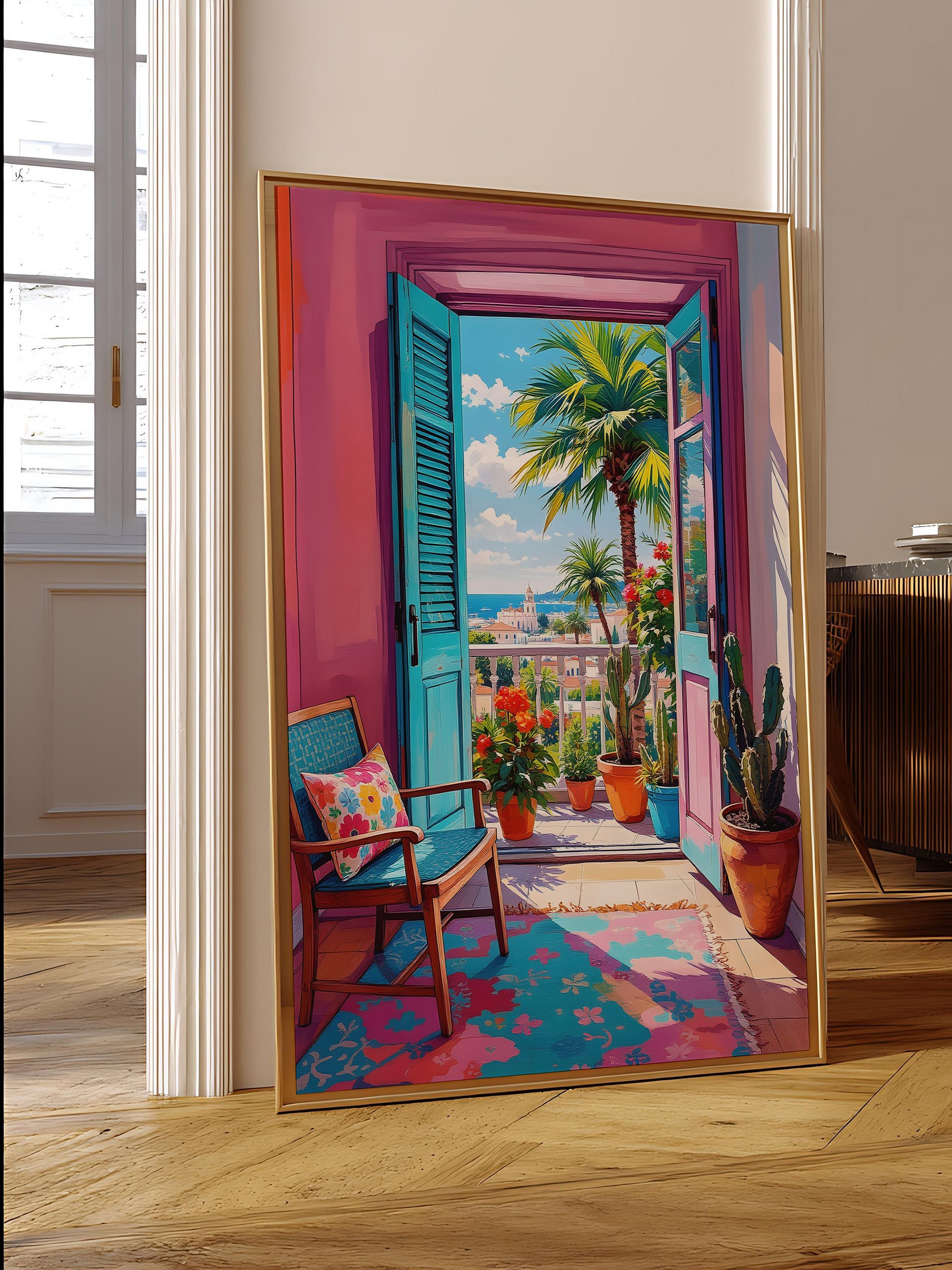 Henri Matisse Open Window Style Wall Art Poster product image (2)