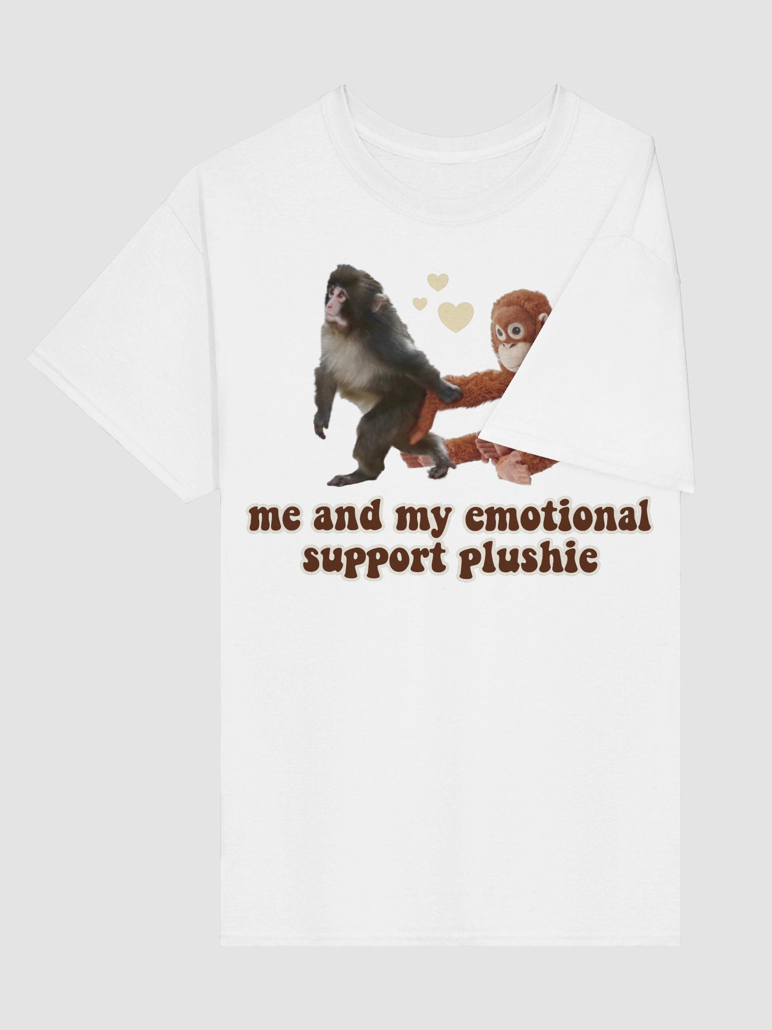 Punch The Monkey Plushie T-shirt - variant 2 product image (4)