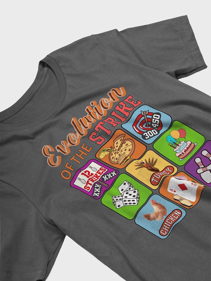 Evolution Of The Strike Bowling Graphic Tee product image (2)