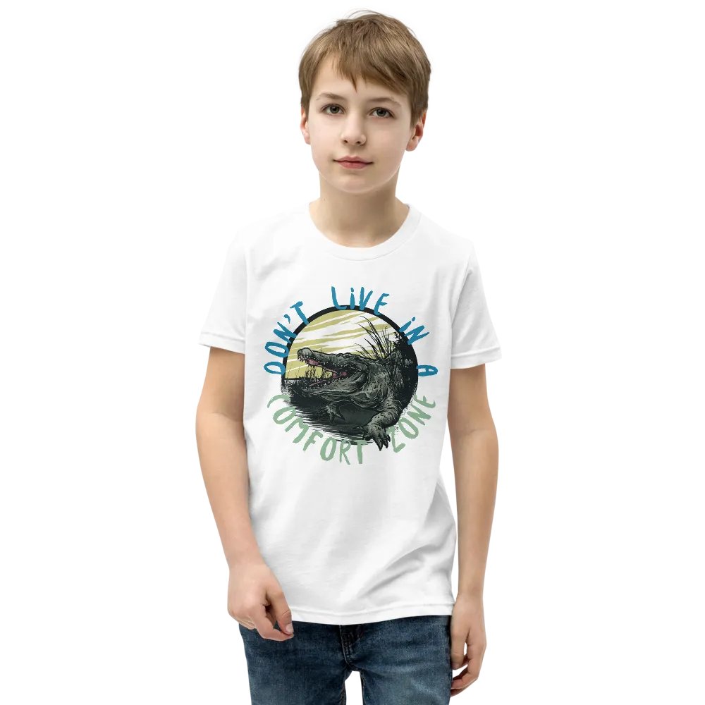 Fearless Alligator Youth T-Shirt product image (2)