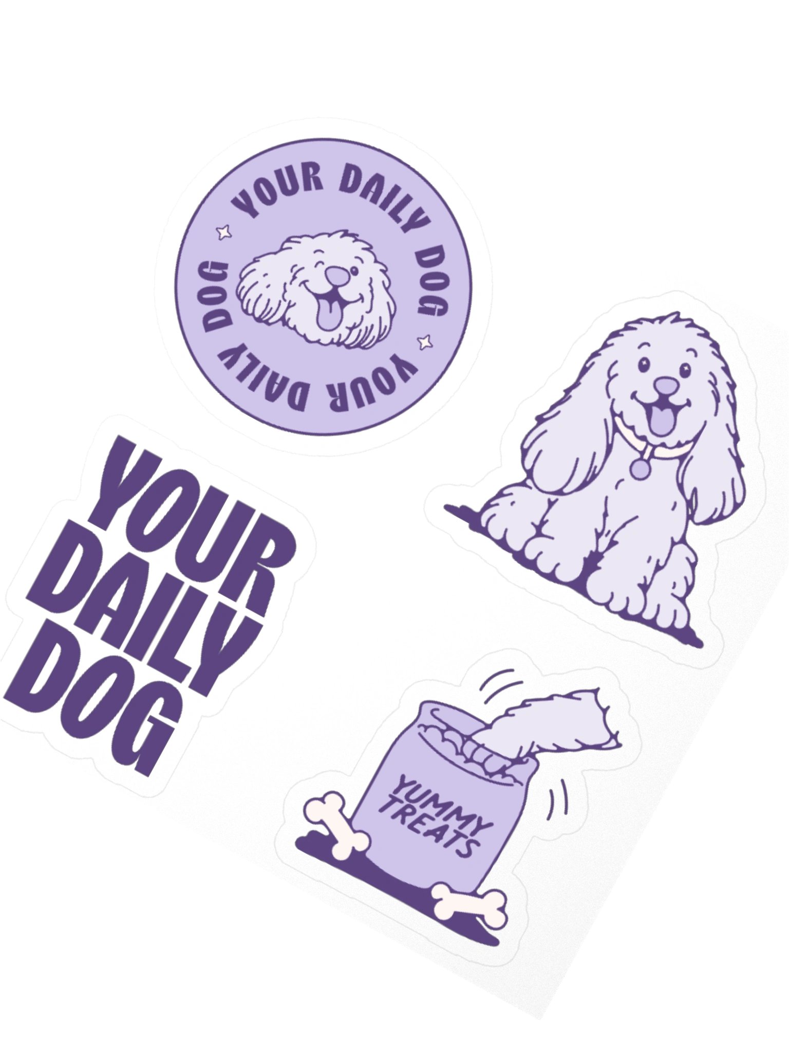 Your Daily Dog Sticker Pack product image (4)