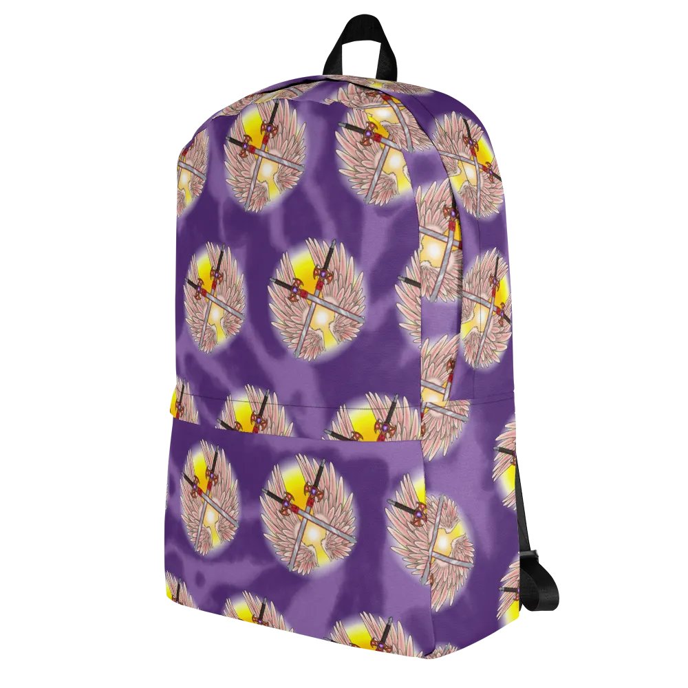DreamWarrior Logo Pattern Backpack product image (4)