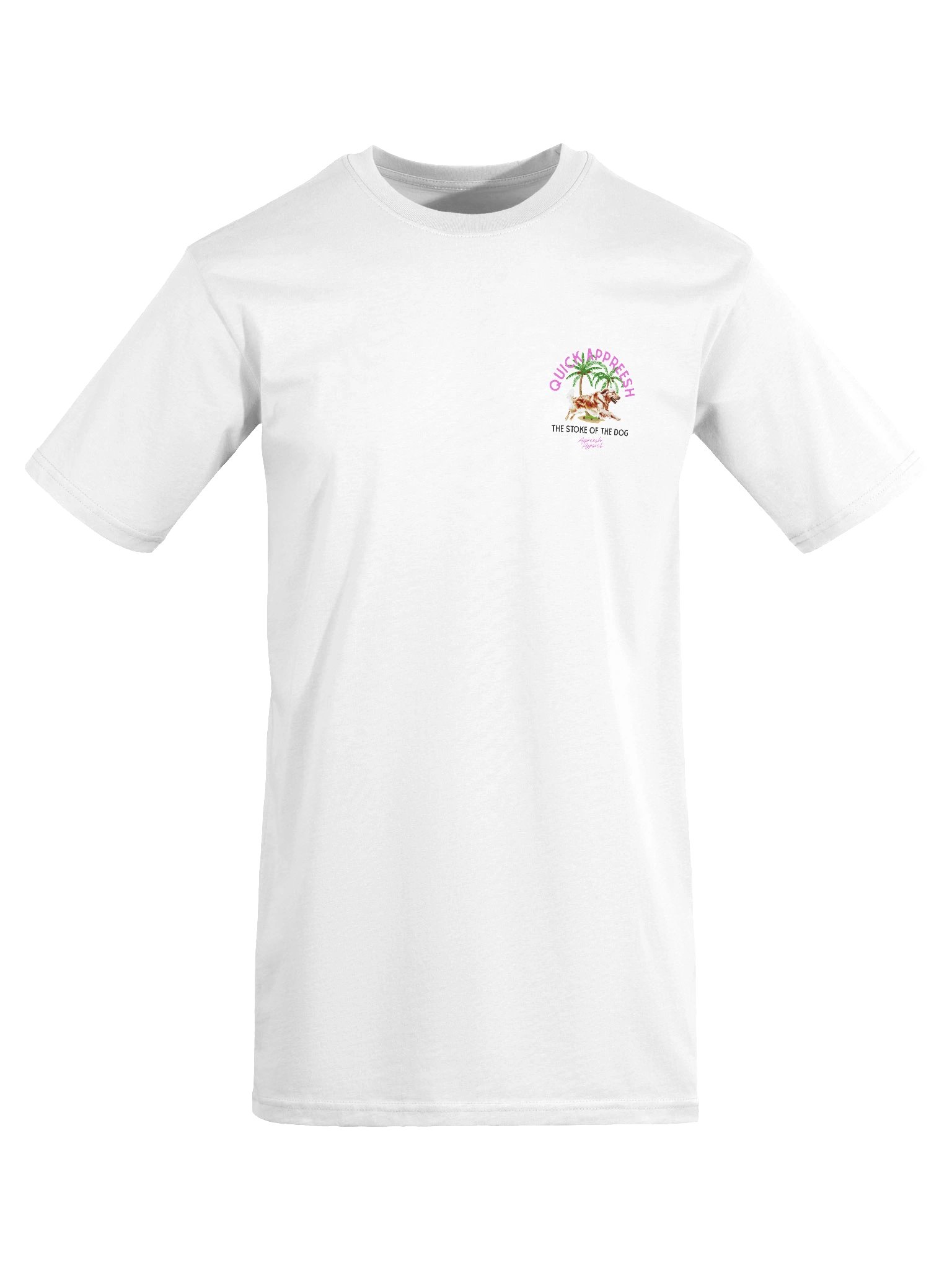 Stoke of the Dog White Tee product image (7)