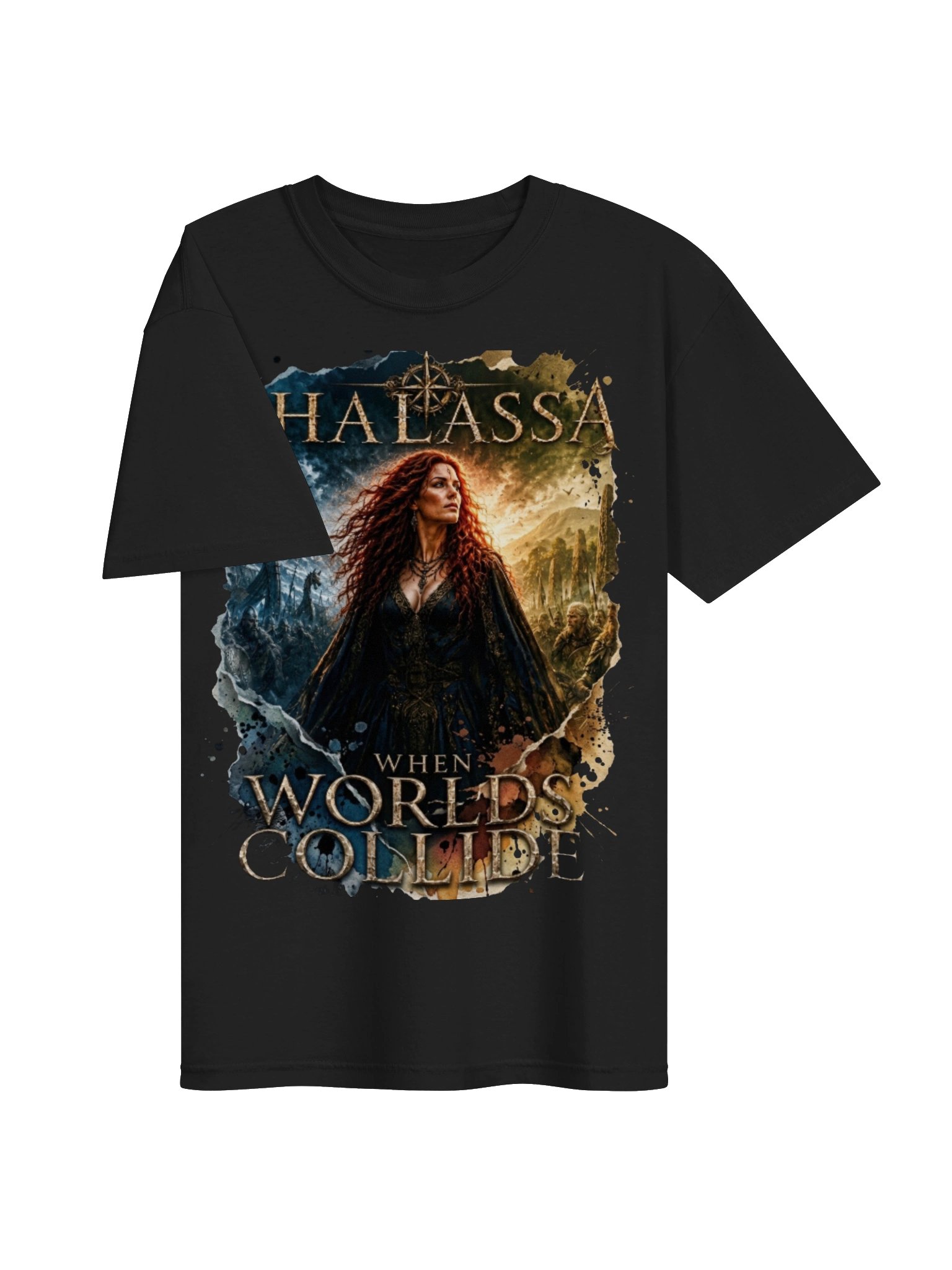 THALASSA - "When Worlds Collide" Heavyweight Official T-Shirt product image (11)
