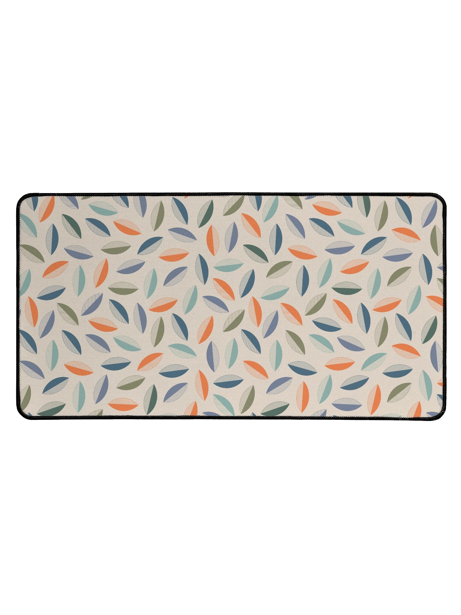 Minimalist Leaves Desk Mat: Subtle Design for Modern Spaces product image (1)