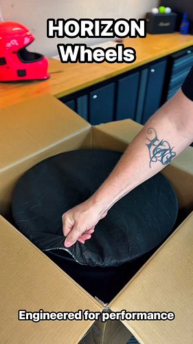 Fresh out of the box. 👀🏁

Another set of Downforce Coaching Horizon wheels just landed and is getting ready to go on one of o...