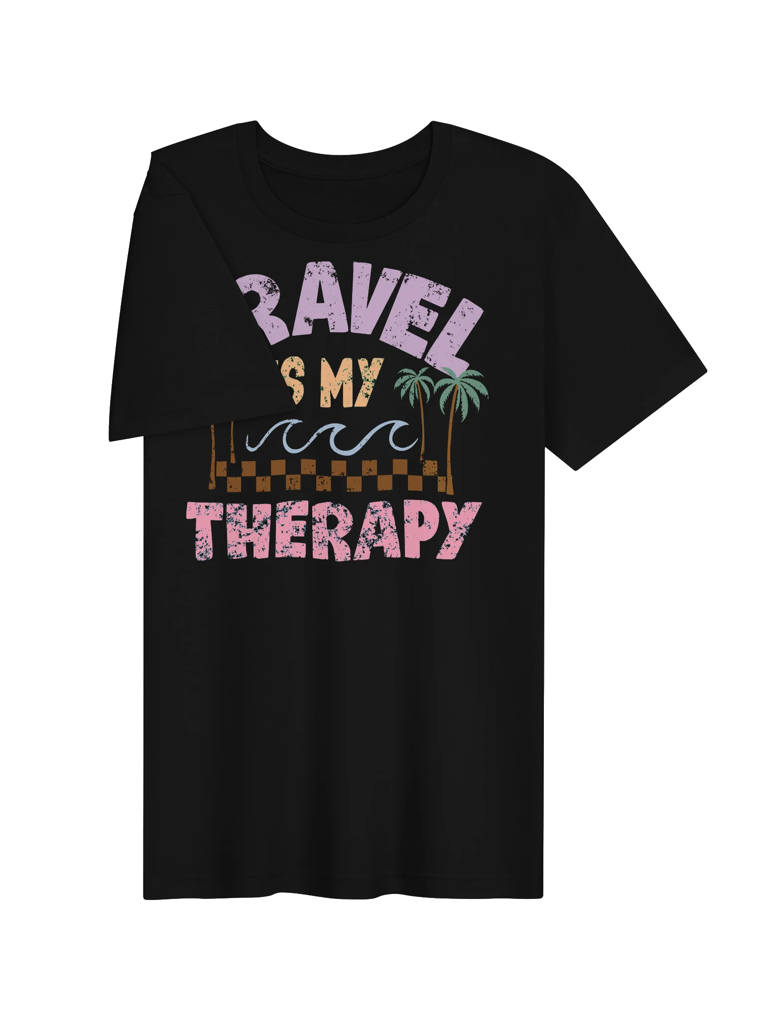 Travel Is My Therapy T-Shirt product image (3)