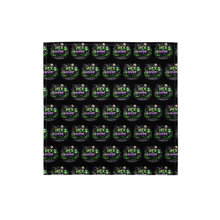 Hex and Hype Stream Team Bandana product image (1)