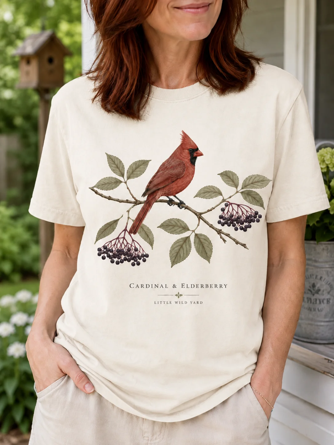 Cardinal & Elderberry T-shirt product image (2)
