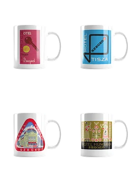 Szeged Hotel Mug Set
