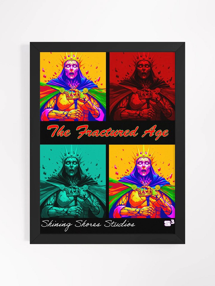 The Fractured Age Pop Art Illustrated Poster product image (1)