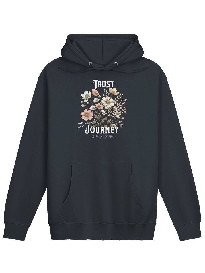 Vintage Trust the Journey Botanical Bouquet Hoodie product image (2)