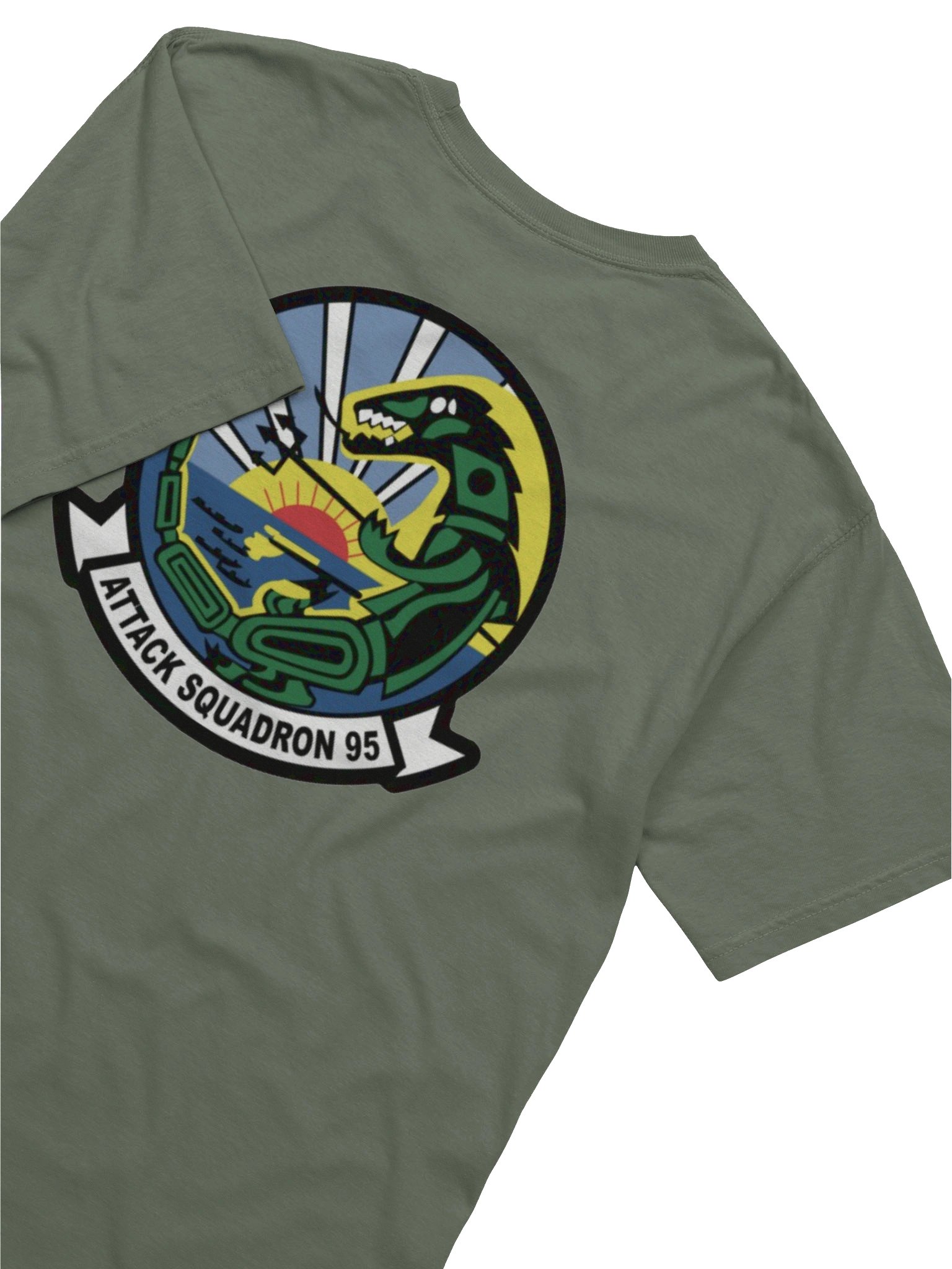 "Green Lizard" Heavyweight T-Shirt product image (6)