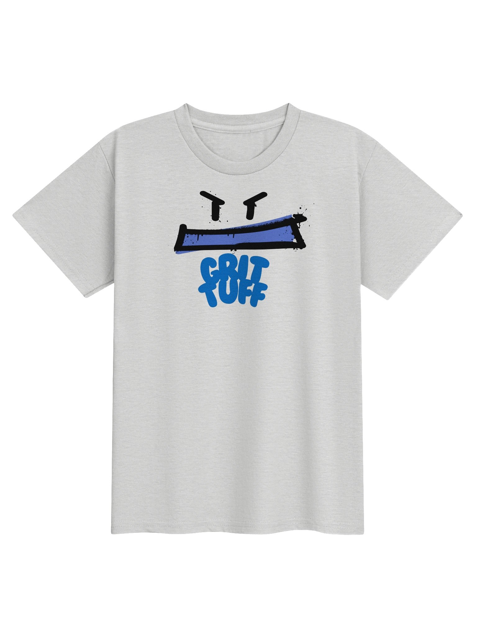 GRIT TUFF Blue Graffiti Youth Tee product image (17)