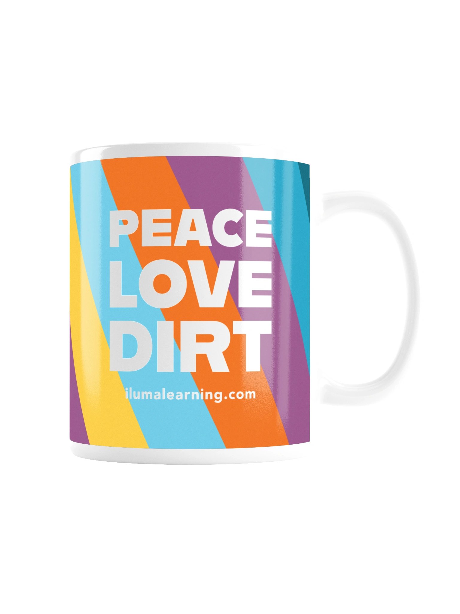 PEACE LOVE DIRT Mug product image (7)