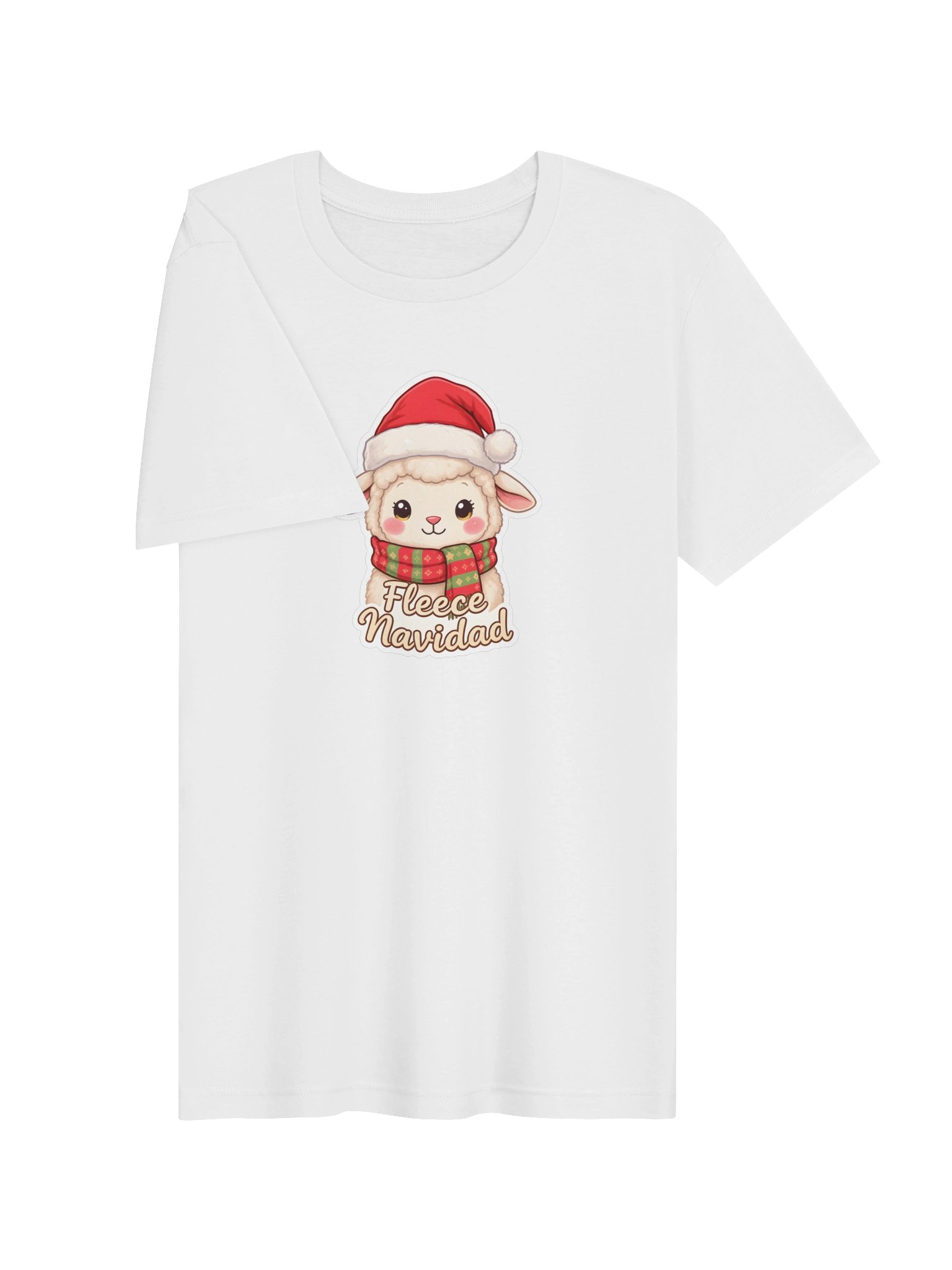 Fleece Navidad Lamb Christmas Tee product image (118)