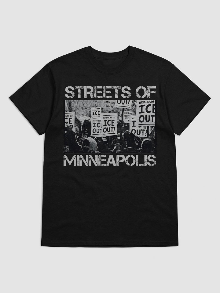 Streets of Minneapolis ICE Out Protest Gear | No Kings in America T-Shirt product image (2)