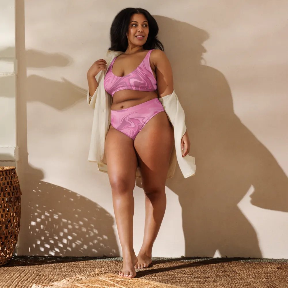 Cute Swirl Recycled High Waisted Bikini product image (12)