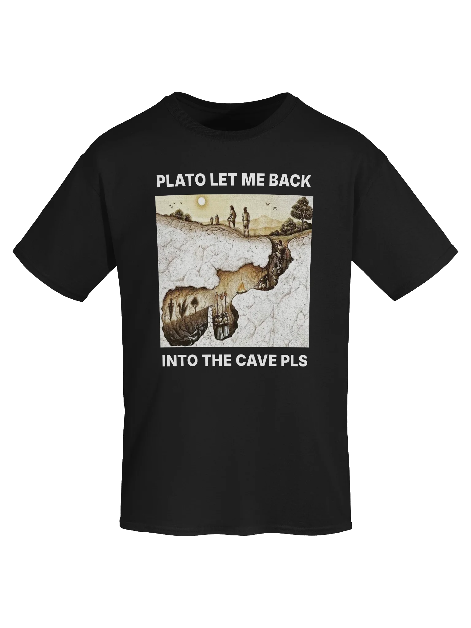 PLATO LET ME BACK INTO THE CAVE PLS product image (50)