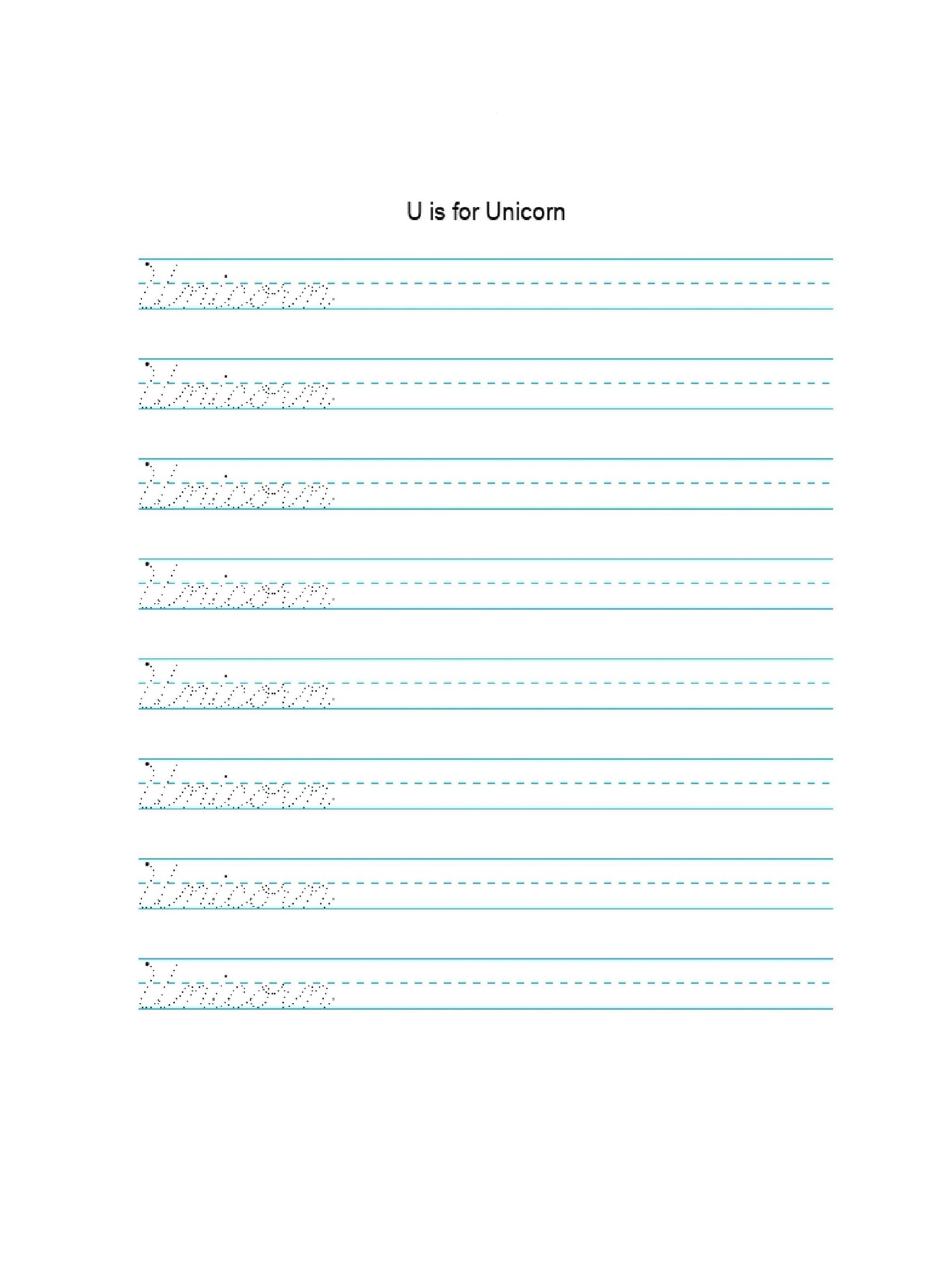Cursive Writing Worksheets with Animal ABCs product image (8)