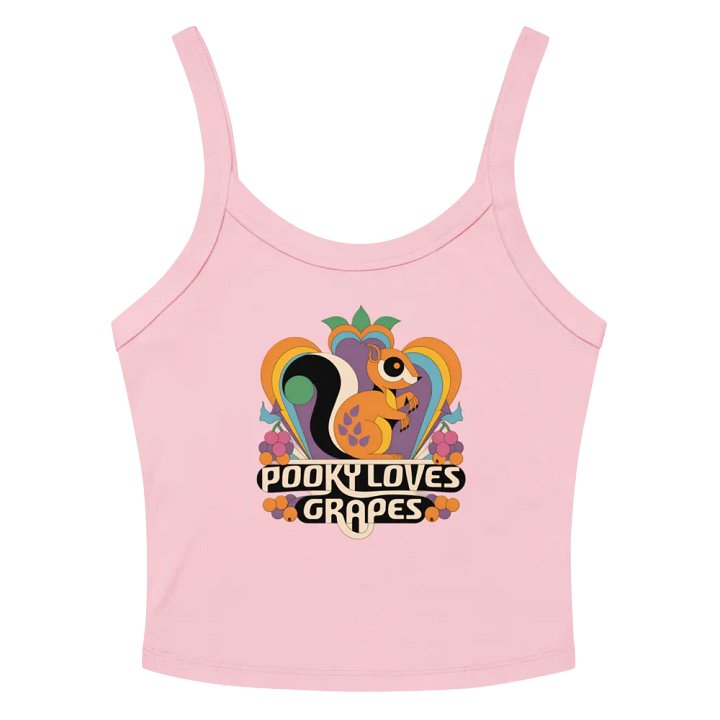 Pooky's Retro Squirrel Tank product image (2)