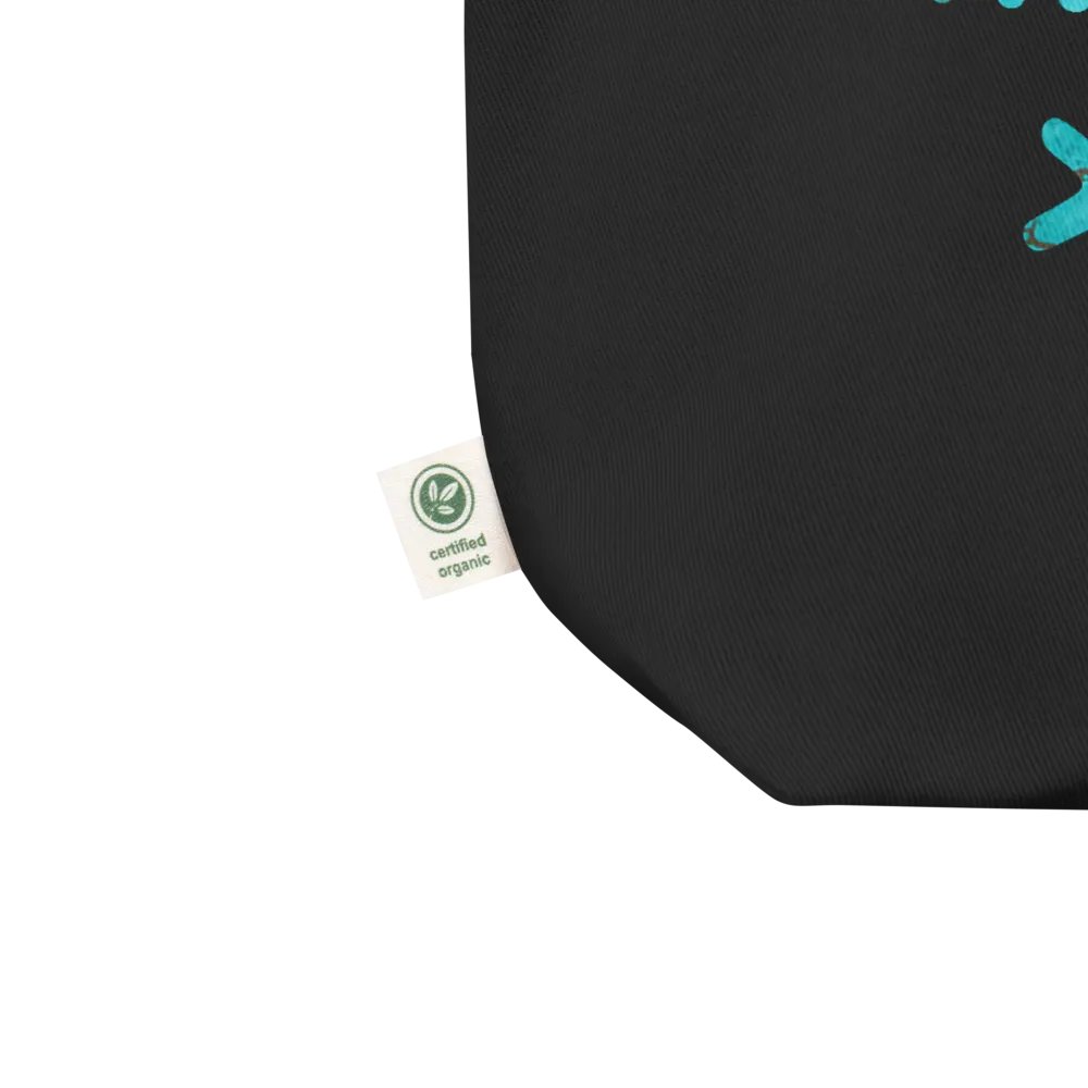 Turquoise Condor Canvas Tote product image (2)