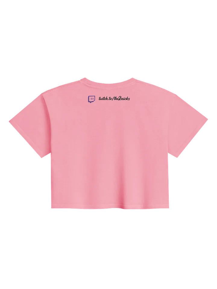 The2Nicks Crop Top Tee - Black product image (14)