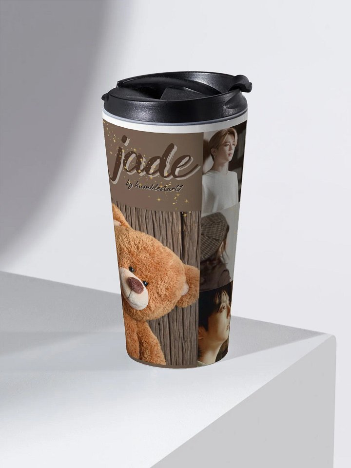 Jade Teddy Collage Stainless Steel Travel Mug product image (2)