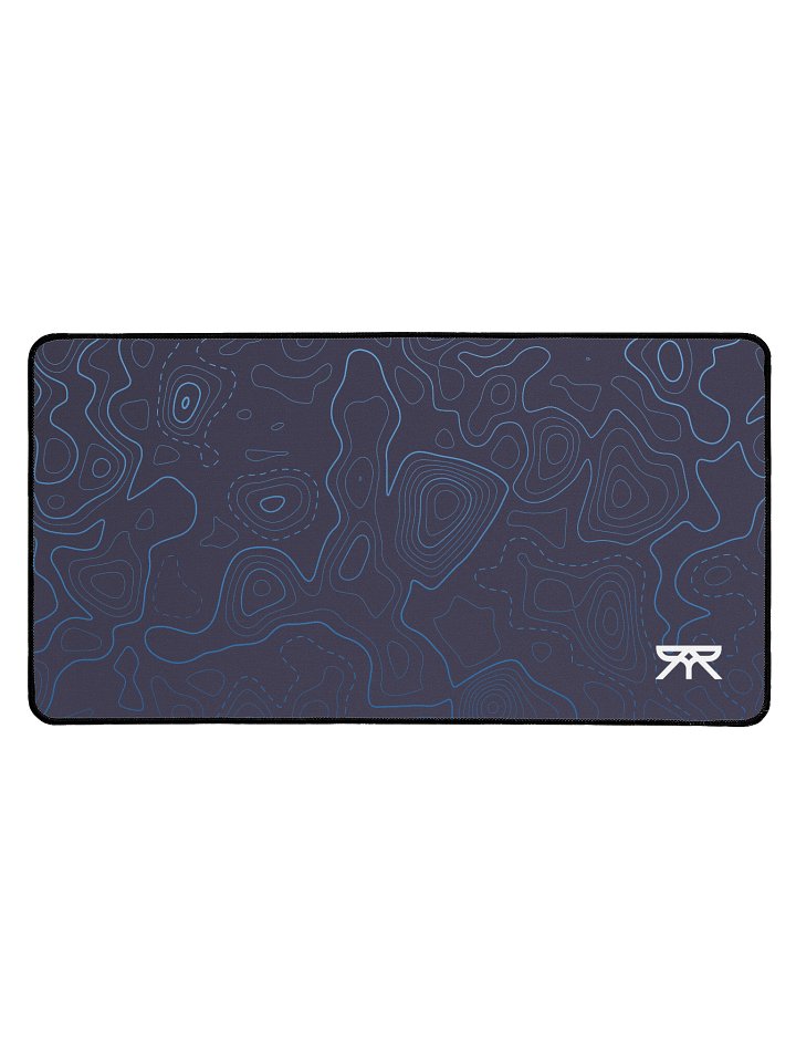 Aerix Topographic Desk Pad Midnight Blue product image (1)