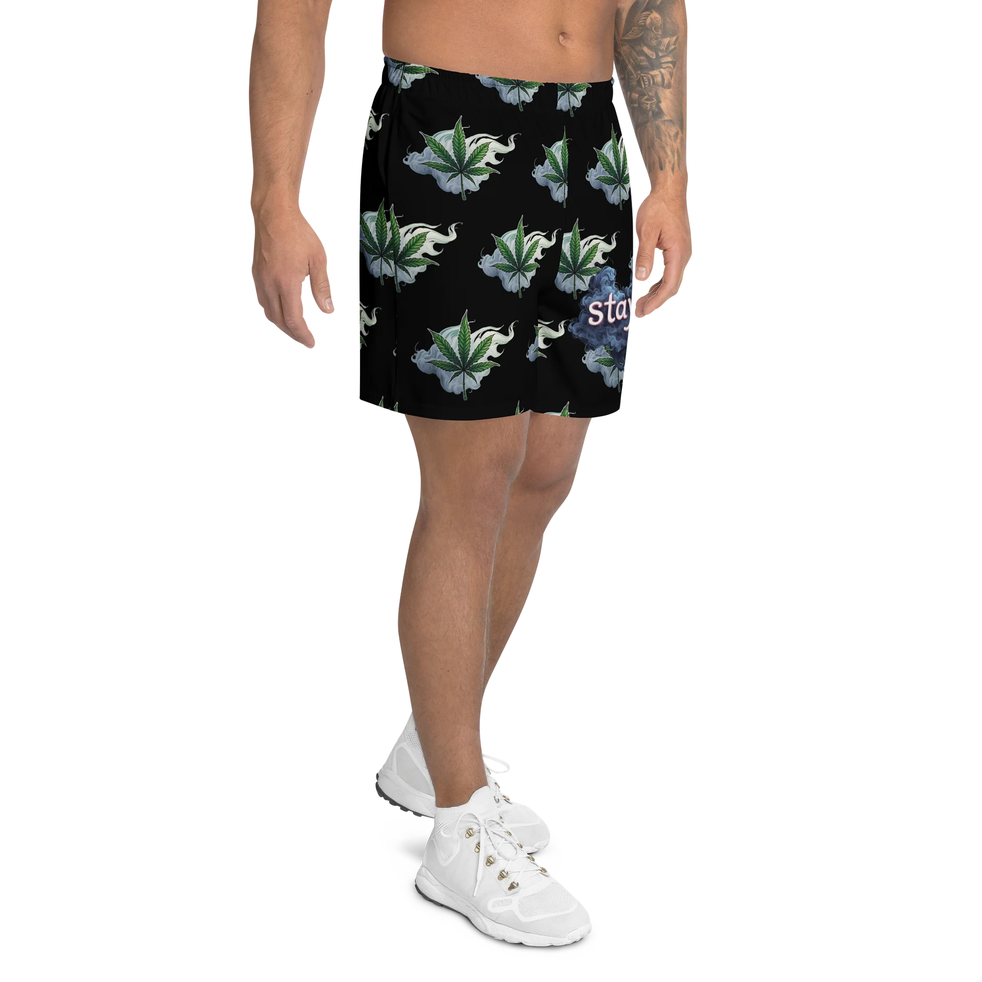 Stay lit 420 Athletic Shorts product image (2)