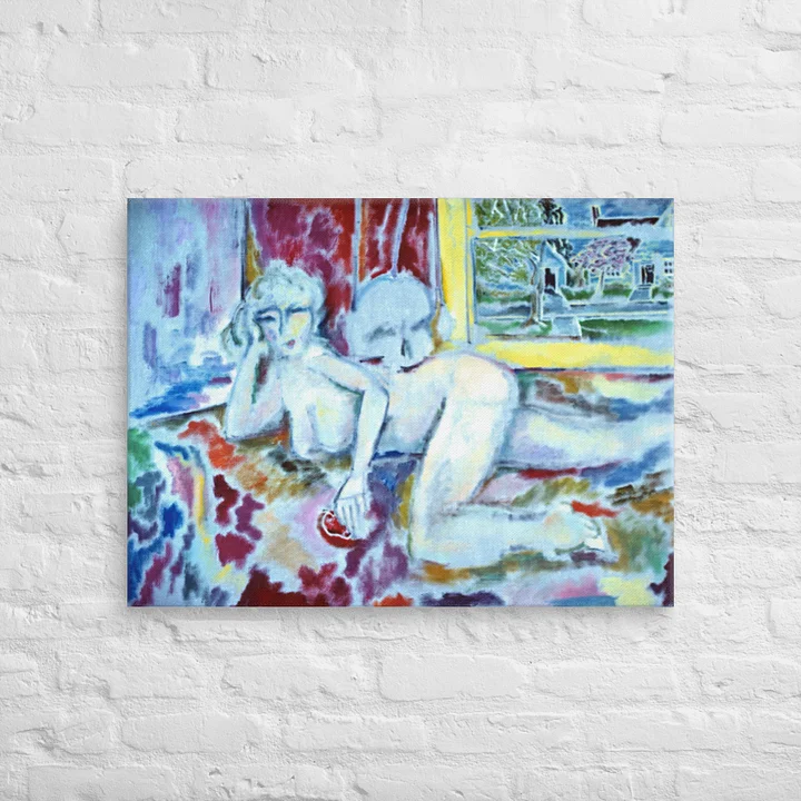 Eve with Skull (1987) on canvas (24" x 32") product image (2)