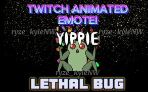 Twitch Animated Emote LETHAL BUG product image (2)
