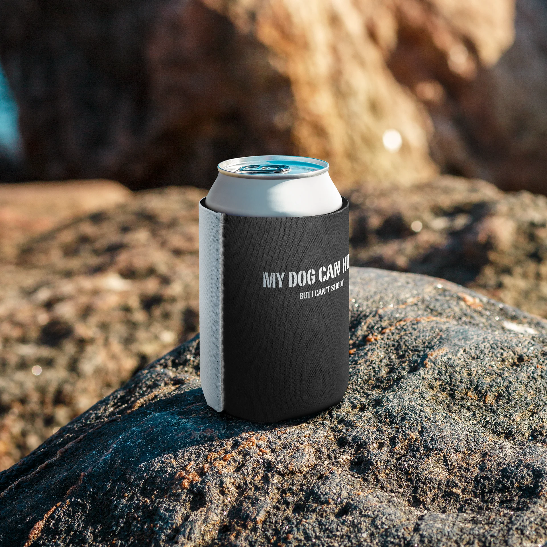 I Can't Shoot Hunting Can Coozie product image (7)