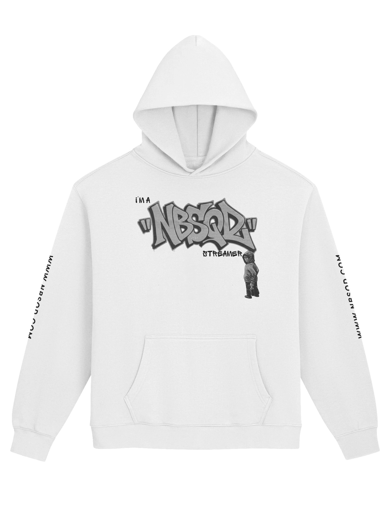 Noobsquad “NBSQD Graffiti – Break The Rules, It’s Part of The Game” Men’s Hoodie product image (1)