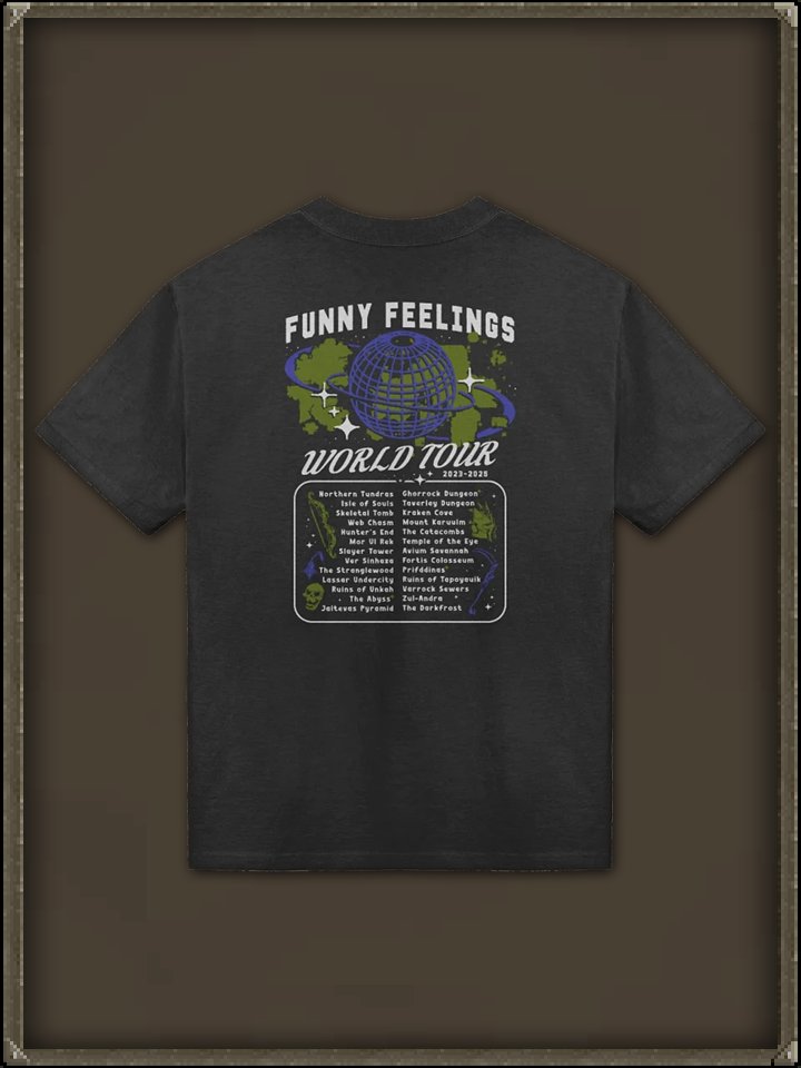 World Tour Tee (Faded Heavyweight) product image (1)