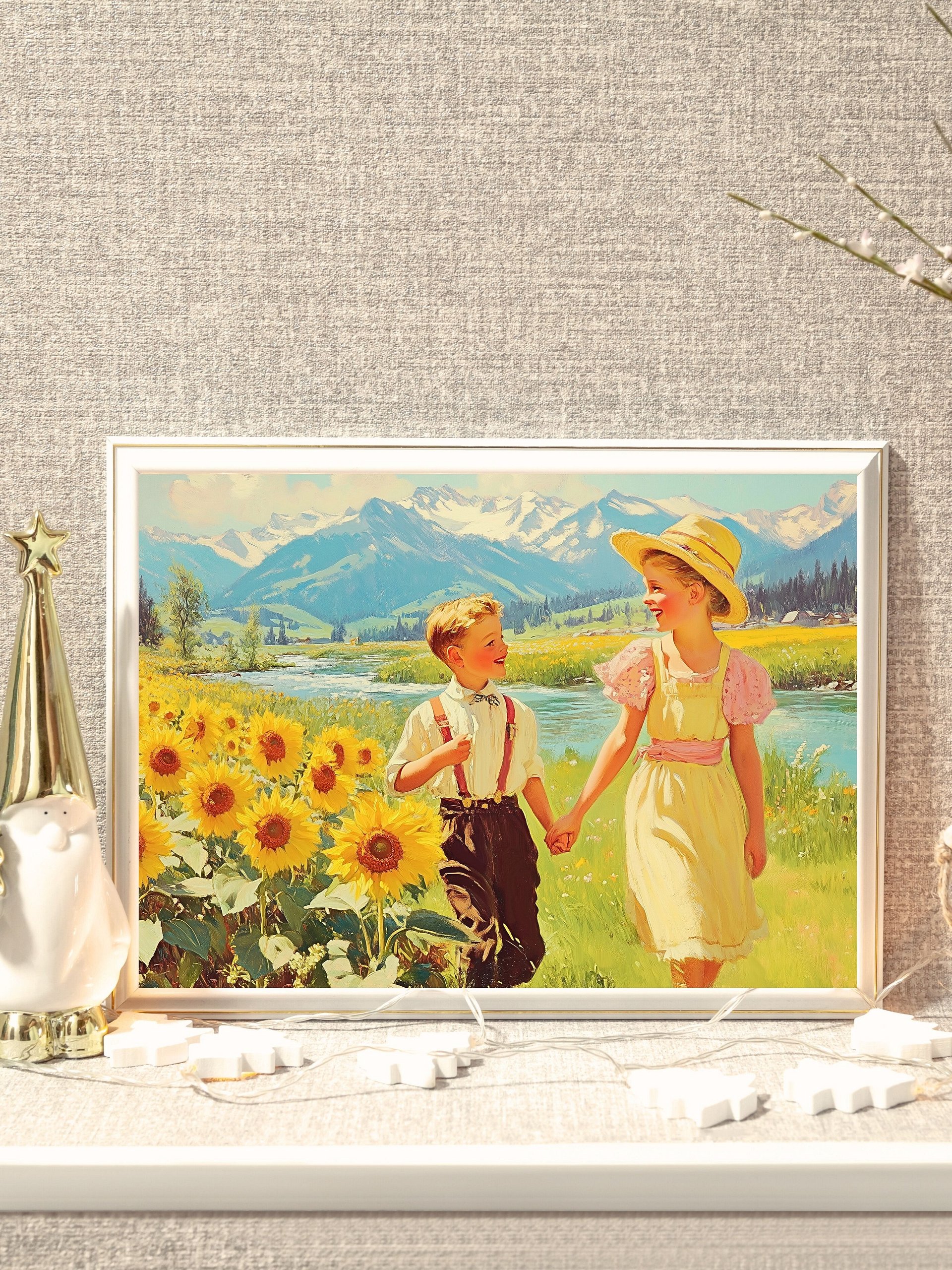 Blooming Beauties & Spring Breeze | 200+ Vintage-Style Digital Art Collection - Digital Download for Posters, Wallpapers & Decor product image (5)