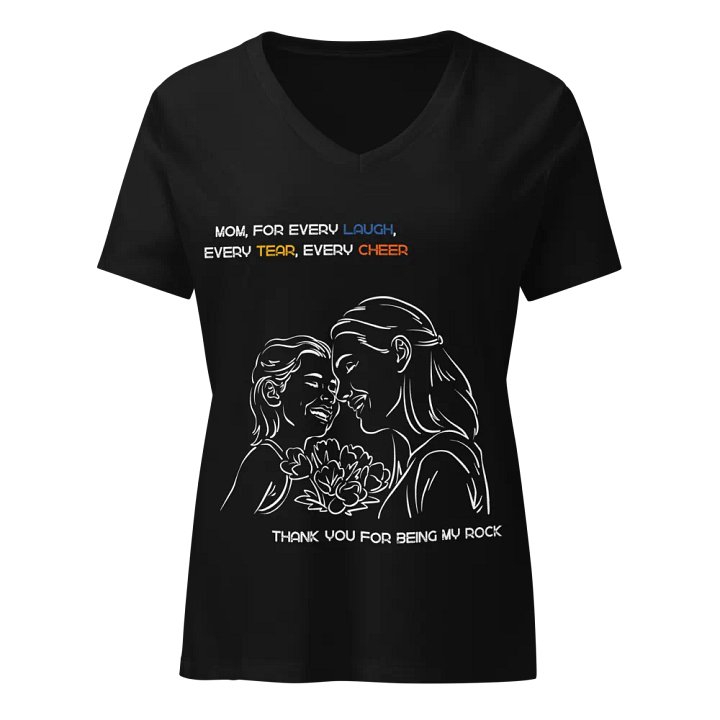 Mom Appreciation V-Neck Tee product image (1)