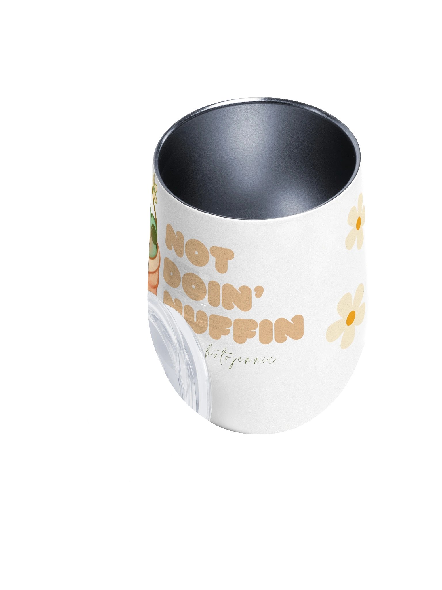 Not Doin' Nuffin Wine Tumbler product image (3)