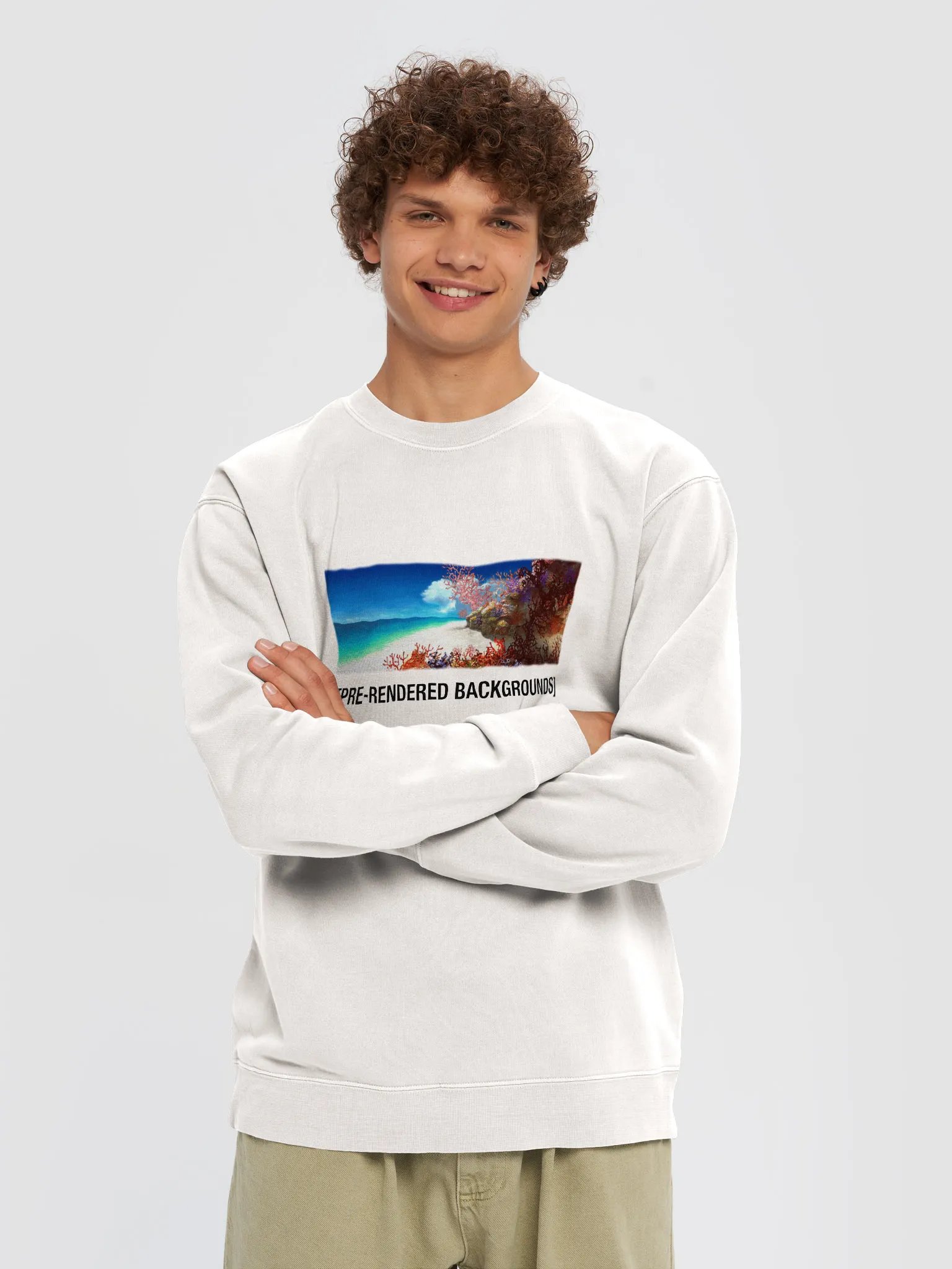 PRE-RENDERED BACKGROUNDS SWEATSHIRT product image (15)