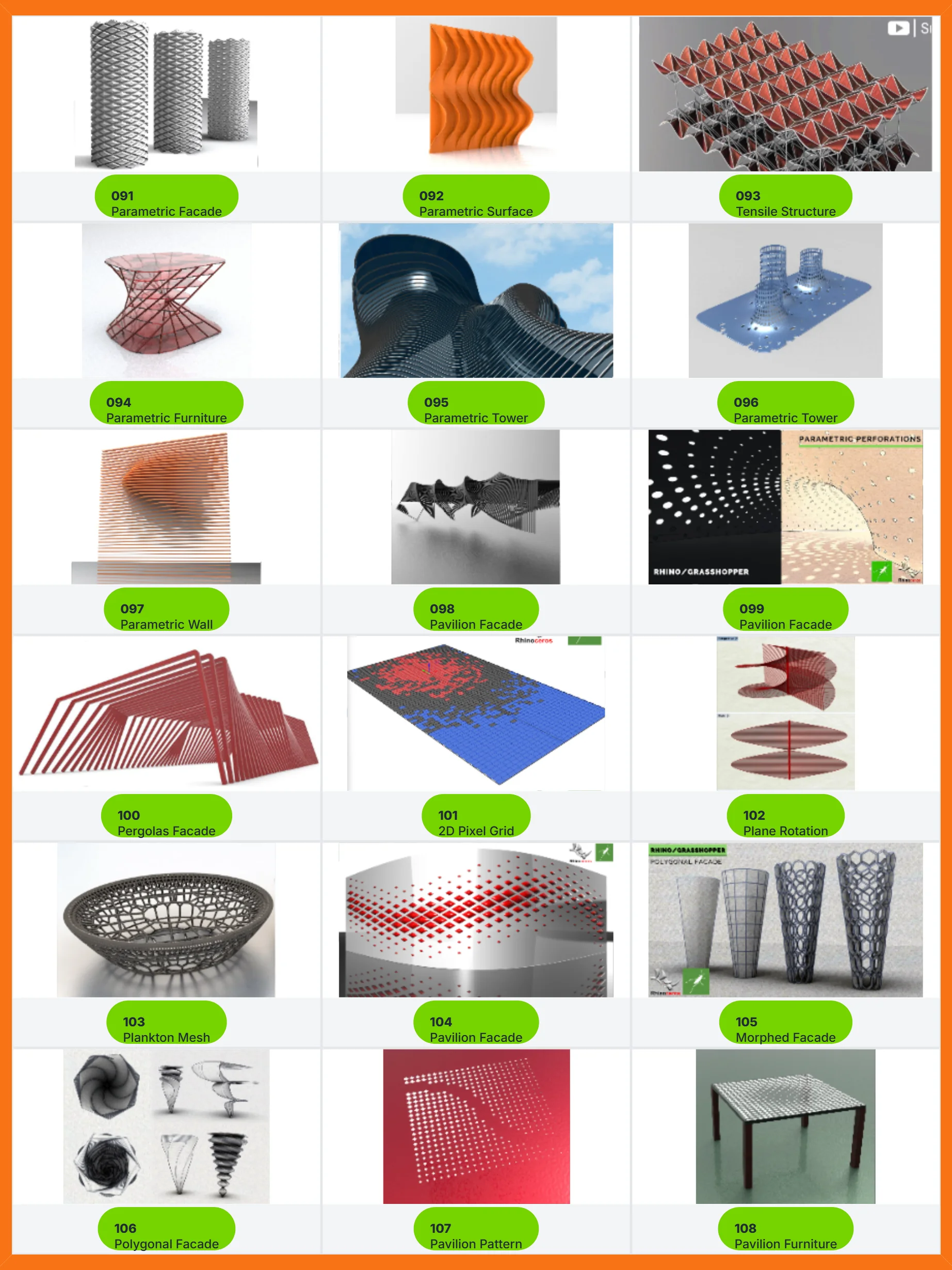 150+ Parametric Scripts for Rhino & Grasshopper product image (7)