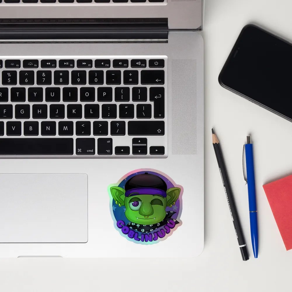 Holographic Star Struck GoblinJuju Sticker product image (10)