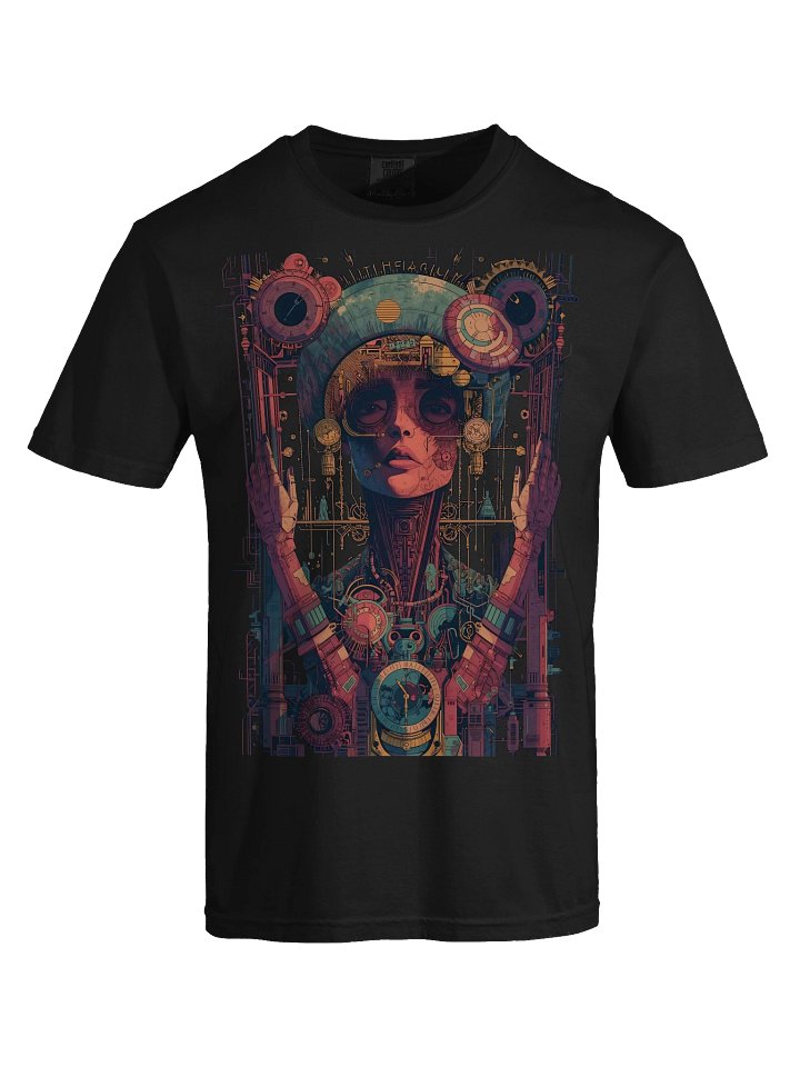 Bohemian Cyborg Girl Heavyweight T-Shirt product image (2)