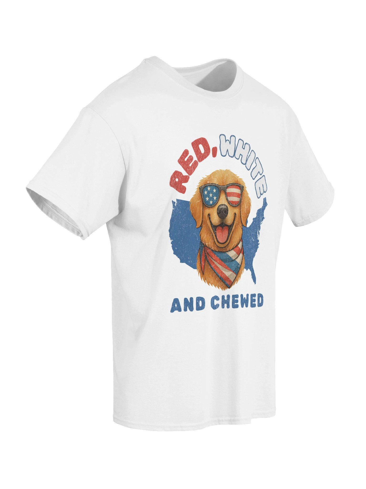 Red, White, and Chewed Tee product image (2)