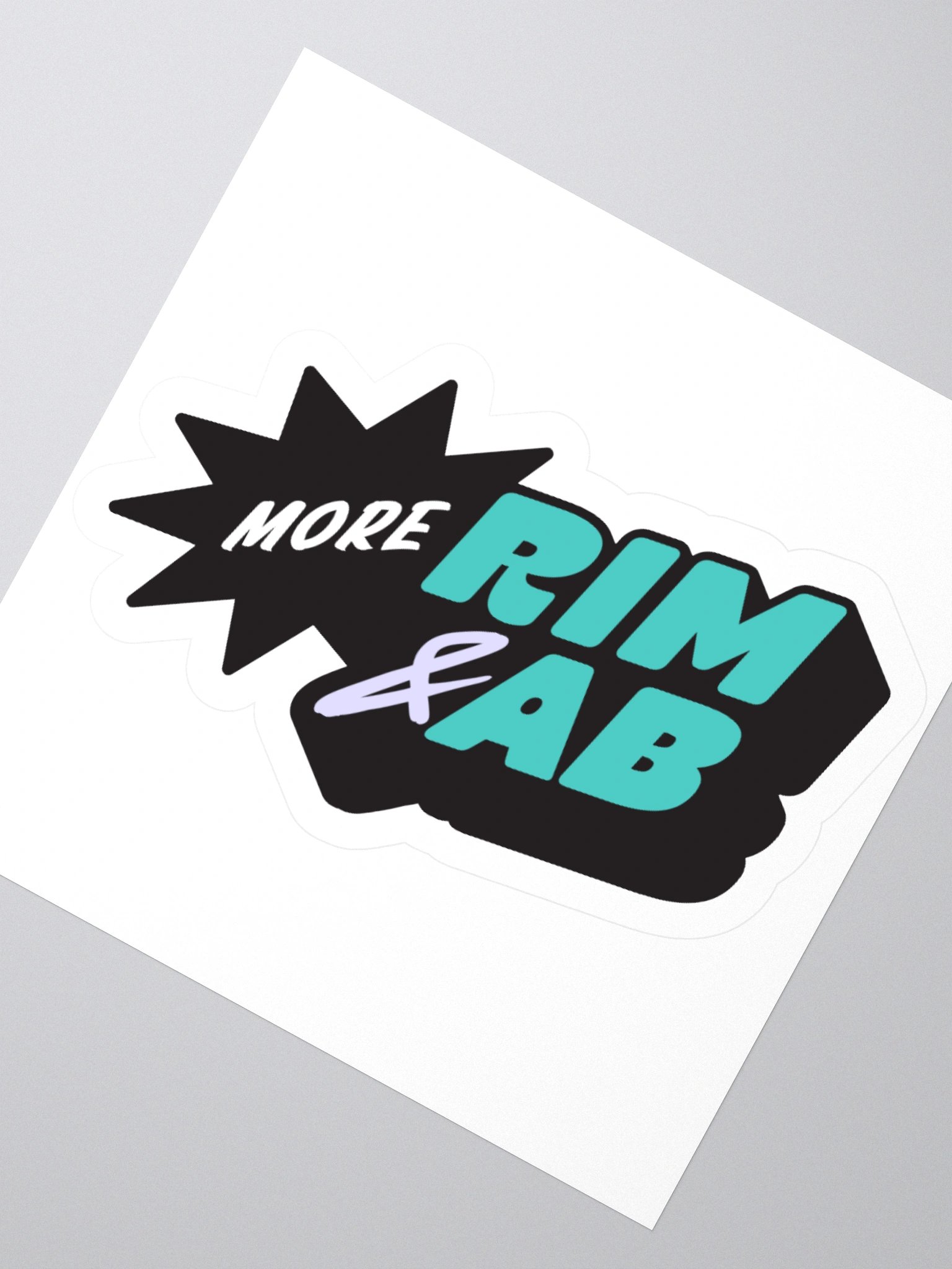 More Rim and AB Logo Sticker product image (2)