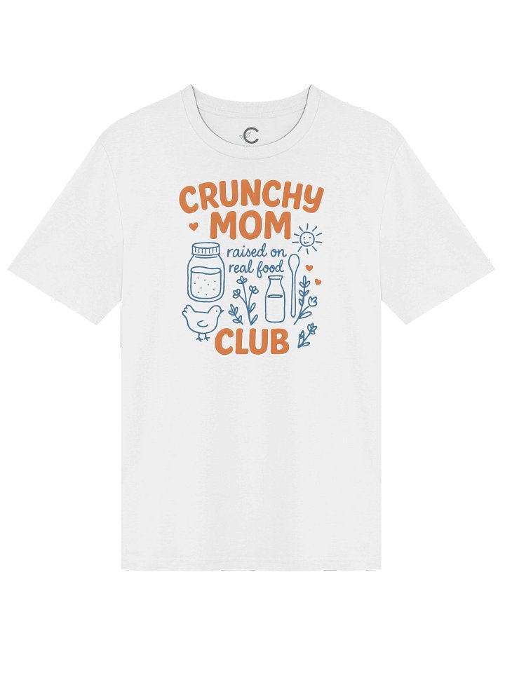 Crunchy Mom Club Organic T-Shirt product image (2)